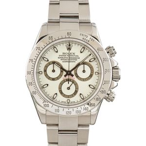 Rolex Daytona 116520 White Dial