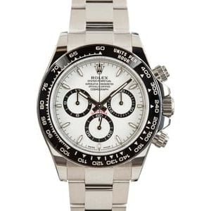 Rolex Cosmograph Daytona Ref 126500 White Dial