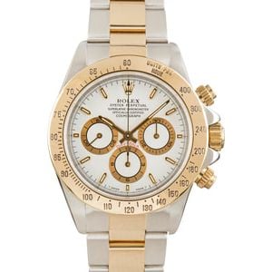 Rolex Daytona 16523 White Zenith Cosmograph