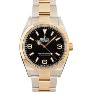 Pre-Owned Rolex Explorer 124273 Steel & 18k Gold