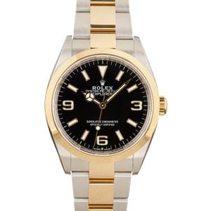 Rolex Explorer 124273 Black Arabic Dial