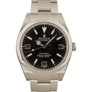 Pre-Owned Rolex Explorer 214270 Stainless Steel