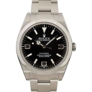 Rolex Explorer 214270 Black Mark I Dial