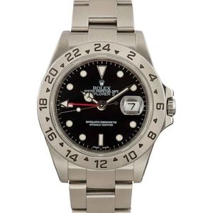 Rolex Explorer 2 Black Dial 16570