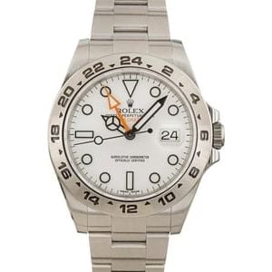 Rolex Explorer II 216570 White Dial