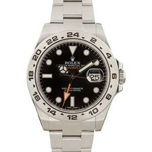 Rolex Explorer II 216570 Black 42MM