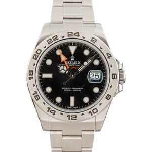 Rolex Explorer II Ref 216570 Black Dial