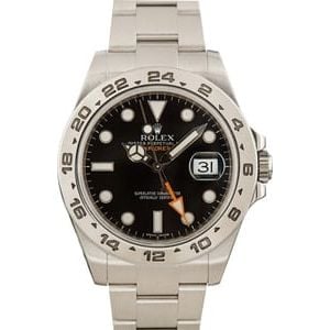 Rolex Explorer II 216570 Black 42MM