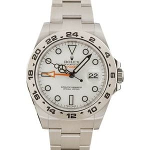 Rolex Explorer II 216570 White