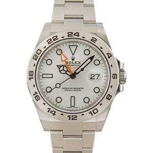 Rolex Explorer II 216570 White