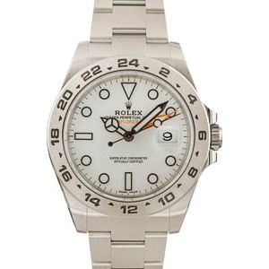 Rolex Explorer II 216570 White 42MM