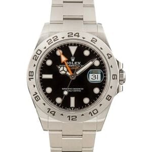 Rolex Explorer II Ref 226570 Black Dial