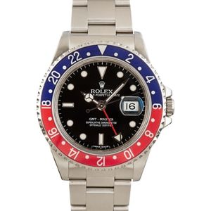 Men's Rolex GMT-Master 16700 Pepsi Insert