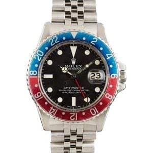 Vintage Rolex GMT Master 1675 Black