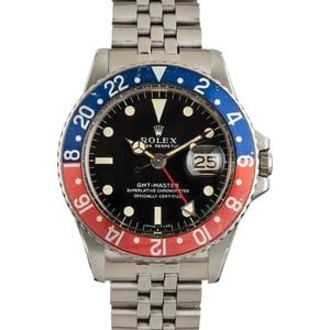 Vintage Rolex GMT-Master Ref 1675 Pepsi