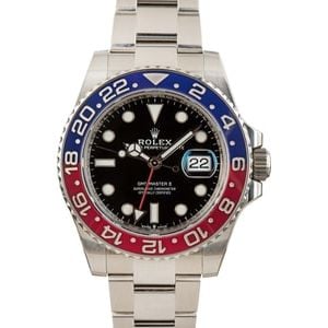 Rolex GMT-Master II Ref 126710 Red & Blue Pepsi