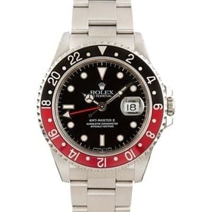 Rolex GMT-Master II Ref 16710 Red & Black Coke