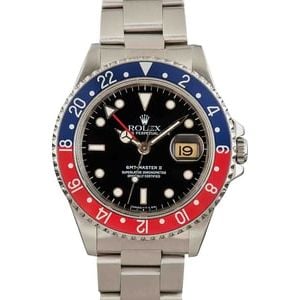 Pre-Owned Rolex GMT-Master II Ref 16710 Stainless Steel