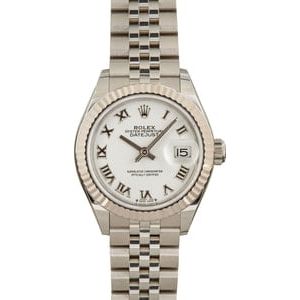 Pre-Owned Rolex Datejust 279174 White Roman Dial