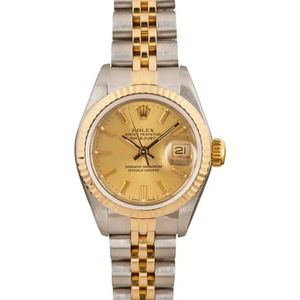 Rolex Ladies Datejust 69173 Two Tone Jubilee