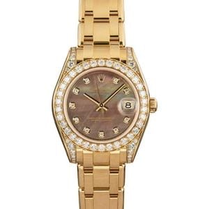 Ladies Rolex Pearlmaster 81158 Diamonds