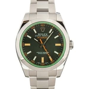 Rolex Milgauss 116400V Black Dial