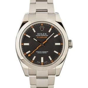 Rolex Milgauss 116400 Black 40MM