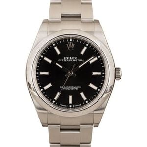 Rolex Oyster Perpetual 114300 Black Dial