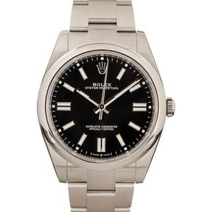 Rolex Oyster Perpetual 124300 Black Dial