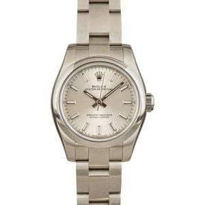 Ladies Rolex Oyster Perpetual 176200 Stainless Steel