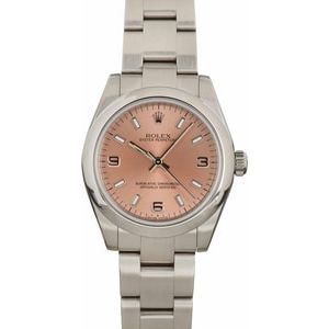 Rolex Oyster Perpetual 177200 Pink Dial