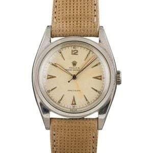 Vintage Rolex Oyster Perpetual 6098 Stainless Steel