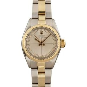 Ladies Rolex Oyster Perpetual 6724 Two Tone