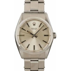 Pre Owned Rolex Oyster Precision 6426 Silver Index Dial