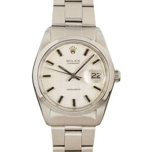 Pre-owned Rolex OysterDate 6694 Steel