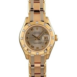 Ladies Rolex Pearlmaster 80318