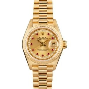 Rolex Ladies President 69138 Diamond Dial