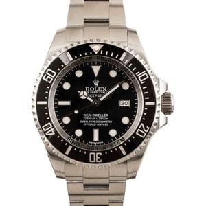 Rolex Sea Dweller Deepsea 116660 Black