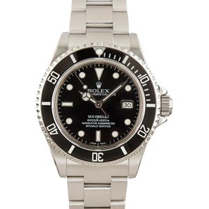 Mens Rolex Sea-Dweller Black 16600