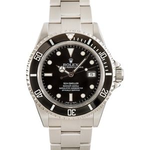 Sea-Dweller Rolex 16600 Black