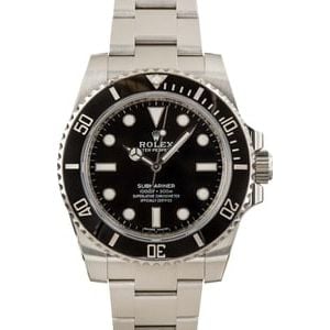 Rolex Submariner 114060 Ceramic No Date