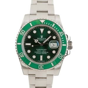 Rolex Submariner 116610LV Green Hulk