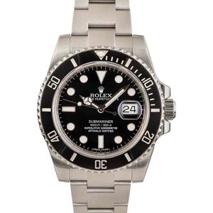 Rolex Submariner 116610 Ceramic Black Bezel