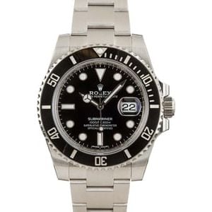 Pre-Owned Rolex Submariner 116610 Stainless Steel