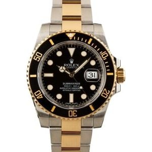 Rolex Submariner 116613 Black Cerachrom Bezel