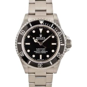 Rolex Submariner 14060M Black Bezel and Dial