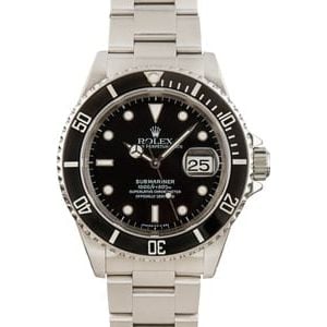 Rolex Submariner 16610 Black