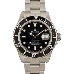 Rolex Submariner 16610 Stainless Steel Oyster Band