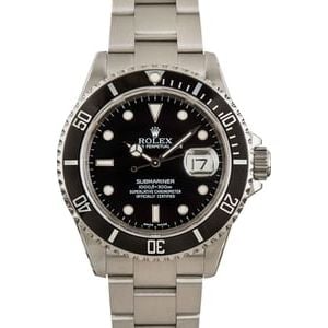 Rolex Submariner 16610 Steel Oyster Bracelet