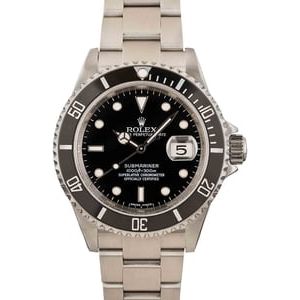 Rolex Submariner 16610T Black Dial